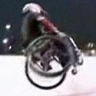 Backflip met rolstoel