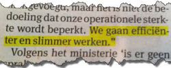 Geknipt uit het Parool