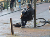 Straatmuzikant Op Waterlooplein - © Arnoud De Jong