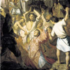 Rembrandt: steniging<br />van Stefanus<br />[klik voor vergroting]